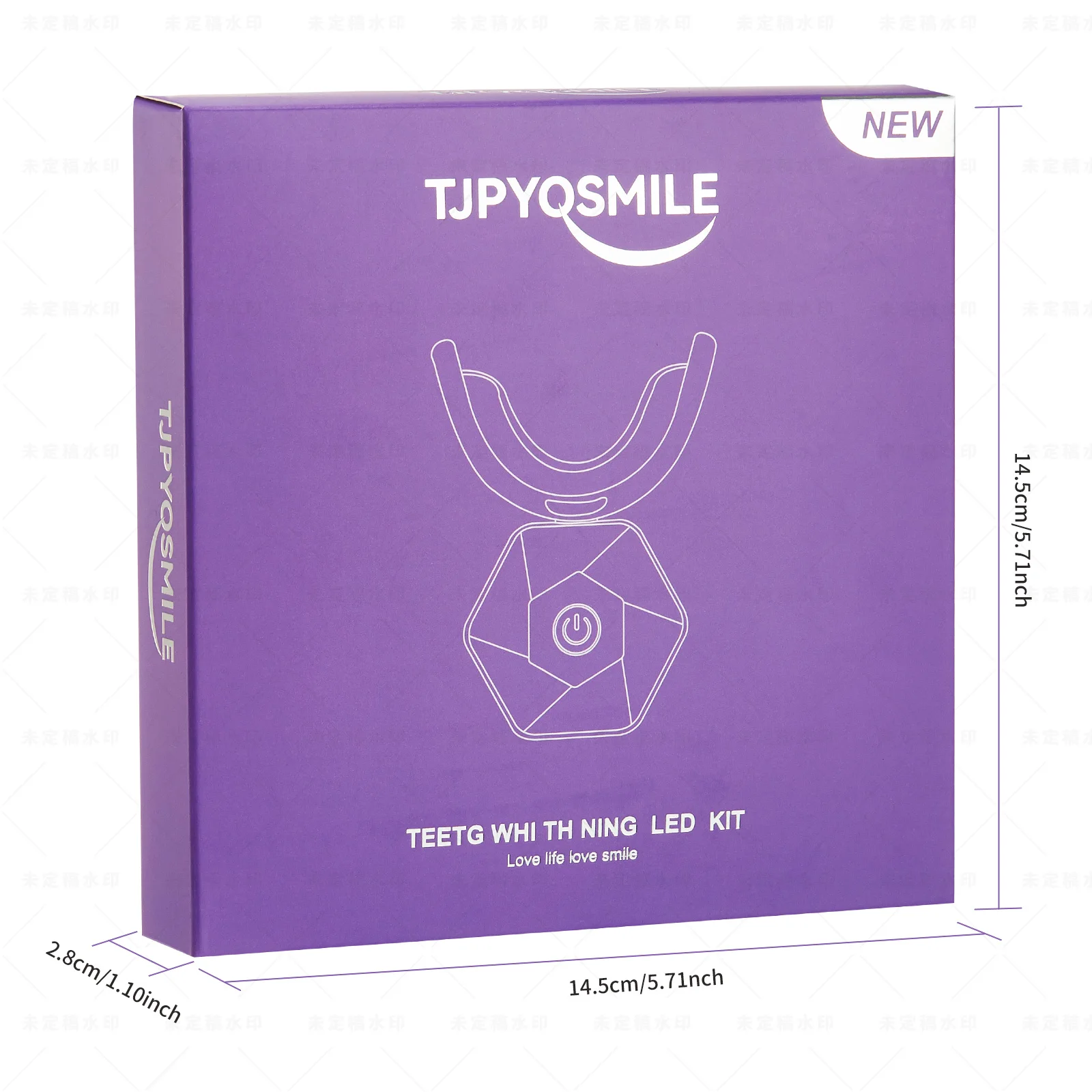 New Dental Equipment Home  Wireless 16 LED Teeth Whitening kit 44% Peroxide Dental Bleaching System Oral Gel Kit Tooth Whitener