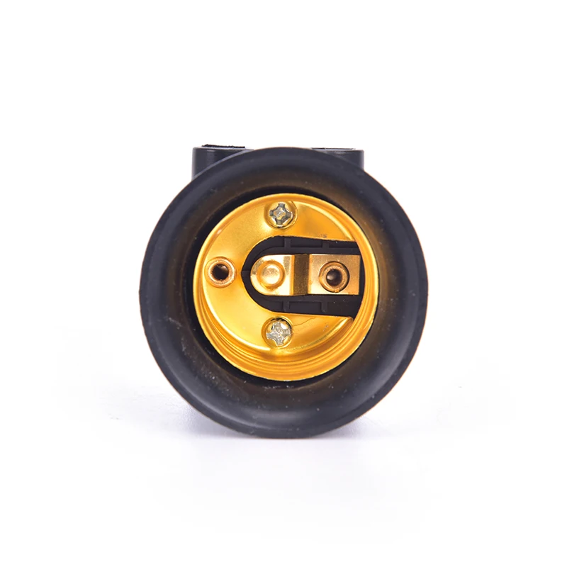 AC100-240V 4A E27 ABS EU Plug Connector Accessories LED Bulb Adapter Lamp Holder Base Screw Light Socket Conversion for Lights