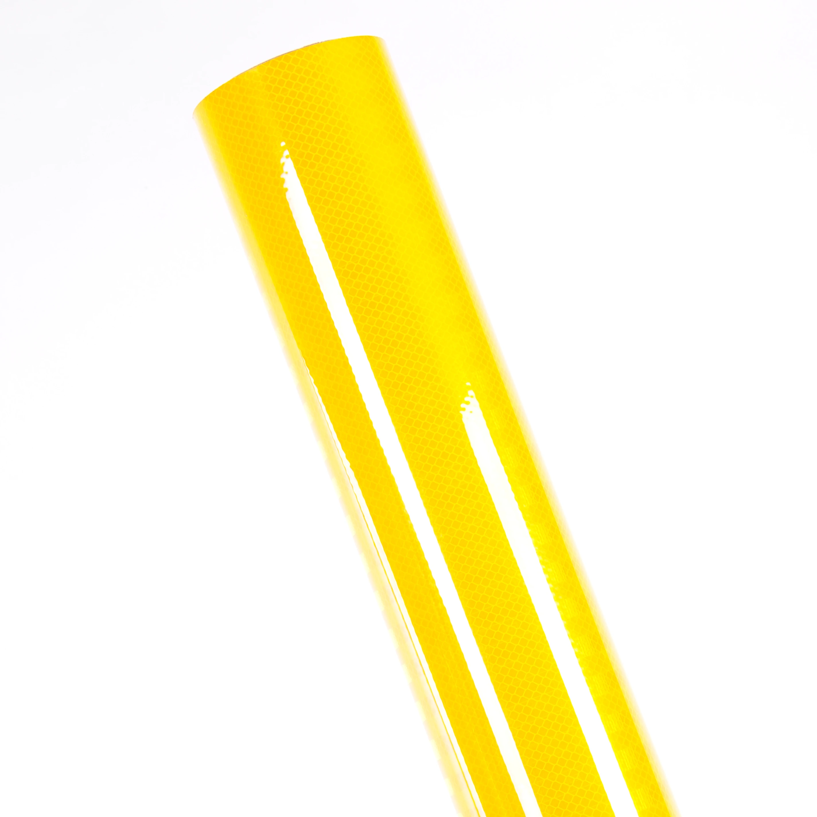 High Visibility Vinyl Prismatic EGP Yellow Latex Sheeting Reflective Vinyl Roll for Road Way Safety