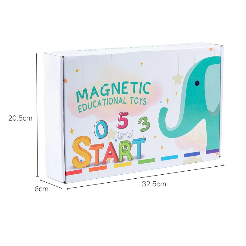 
EVA Magnetic Letters And Numbers Drawing Writing Board Montessori Educational Spelling Scrable Toy for Kids Kindergarten Tools 