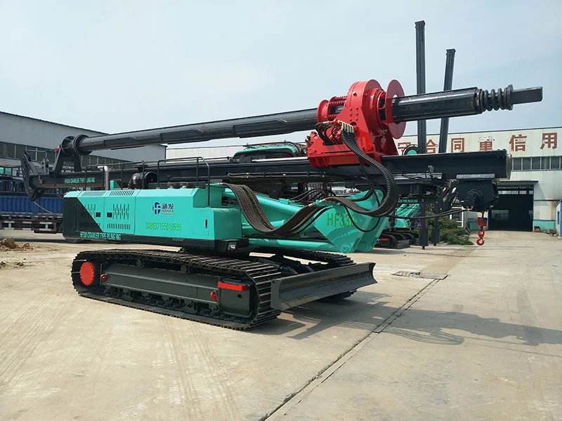 20m 30m depth of rotary blasthole drilling rig engineer rig of bored pile rotary drilling rig machine