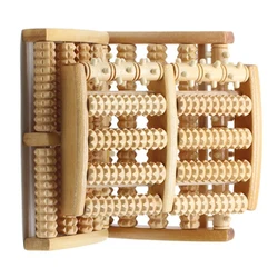 Manual Foot Massager Roller (Large).Relieve Plantar Fasciitis, Stress, Heel, Arch Pain.Reflexology Chart foot massage roller