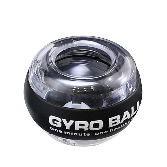 Wrist ball arm exercise gyro wrist power training Gyroscope LED multicolor hand grip strength ball forearm exerciser