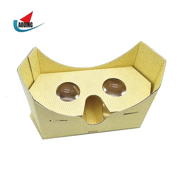 Карманные мини-Очки виртуальной реальности VR Google Cardboard V3.0, складной 3D просмотр для смартфона