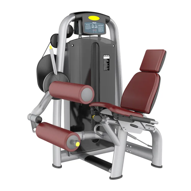 Hot Sale Gym Leg Curl And Leg Extension Machine Gym Strength Training Pin Loaded Seated Leg Curl Attachment For Sale