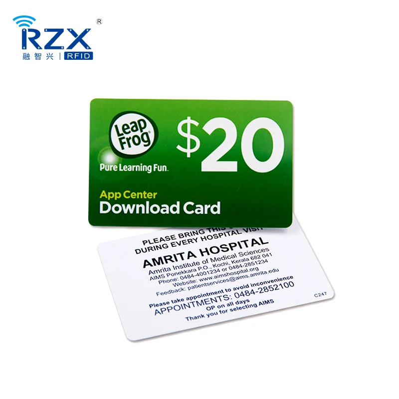 Free Samples Wholesale Plastic PVC Printing Cards CMYK 4C Custom Printing Membership Loyalty Vip Card