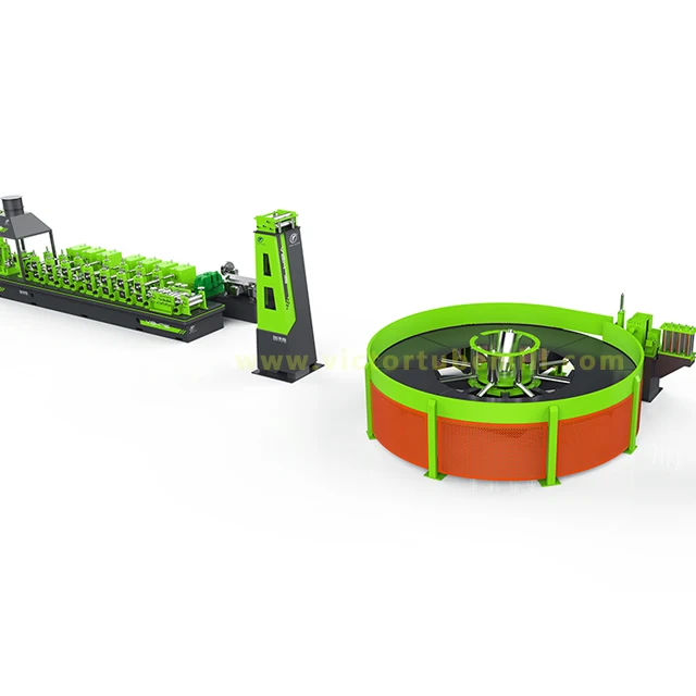 VZH-12 automatic steel pipe making machine/erw pipe mill
