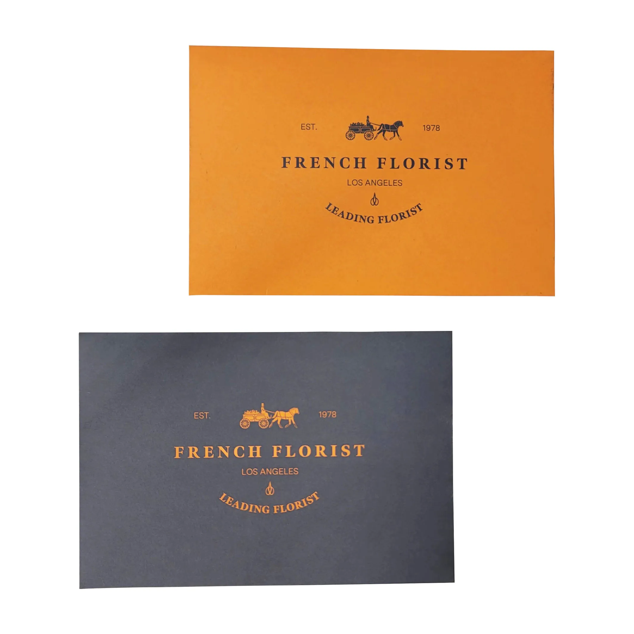White Kraft Paper Folding rectangle Envelope with Custom printed Kraft Paper Envelope