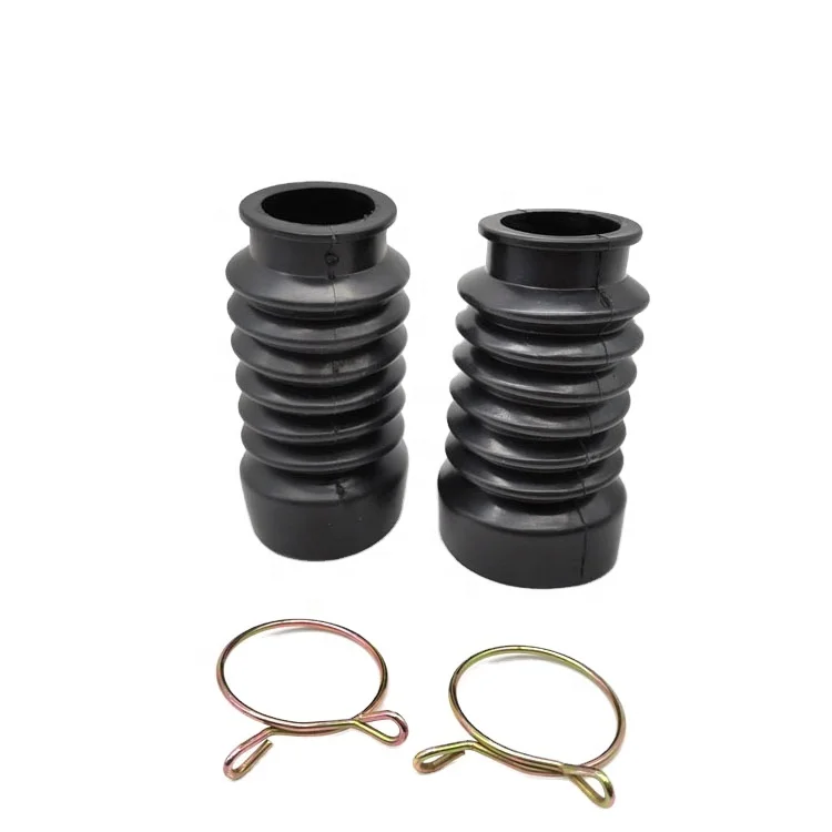 motorcycle front shock absorber fork rubber cover set for Yamaha JOG-50 3KJ