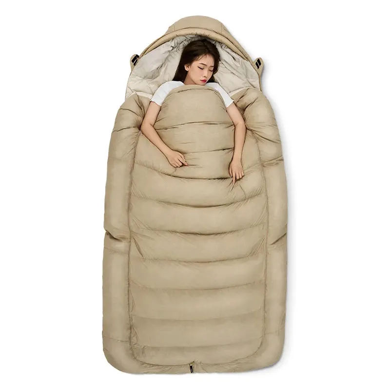 Customize waterproof Super Soft Winter Outdoor Camping travel Thickened warm sleeping bags