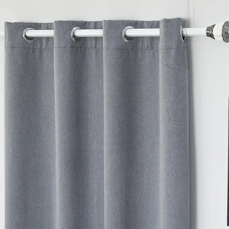 High Quality Floral Blackout Window Jacquard Printing Polyester Curtains For Living Room