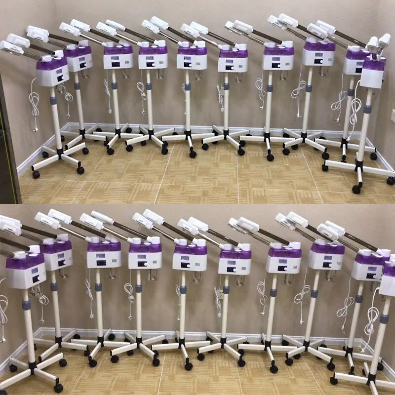 Горячая Распродажа 2020, озоновый отпариватель для лица с горячим и холодным распылением и увеличительной лампой