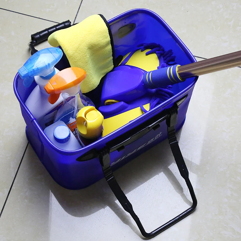 18L Multifunctional Foldable collapsible car washing mop buckets