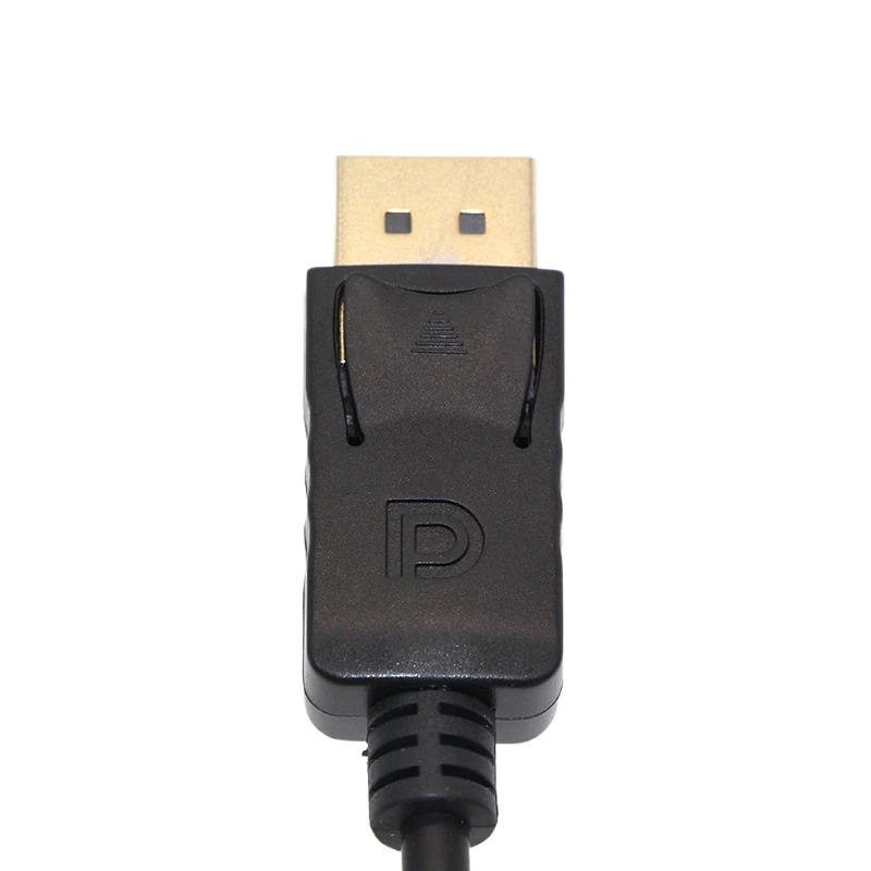 Displayport to VGA big DP to VGA adapter cable DP to VGA cable DLLE DP adapter cable