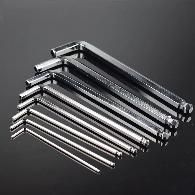 Китай Оптовая торговля Высокое качество стяжная муфта из углеродистой стали торцевых гаечных ключей 10 мм m5 m4, блестящие, 3 мм, 2,5 мм, 2 мм, 6 мм, маленького размера, круглой формы с диаметром 32 мм цинк шестигранного ключа аппаратных средств