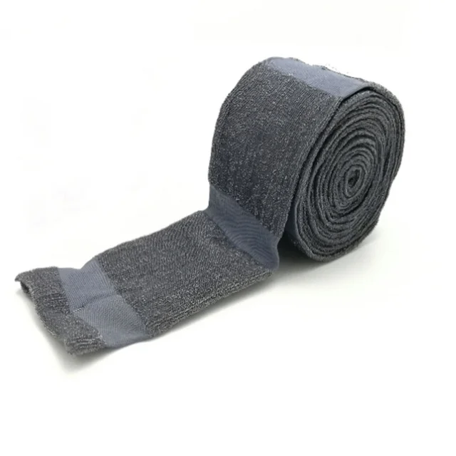 stainless steel fabric scourer ,metallic steel wool cleaning cloth making machine for fabric cloth