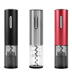 R&D Supported Wholesale Portable Wine Tumbler Set Electric Wine Opener Set Kitchen Organization Waiters Friend Corkscrew