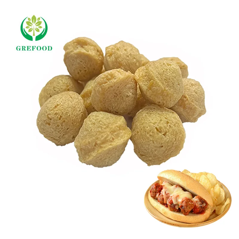 High Quality TVP Textured Vegetable Protein Rich Fiber for Vegan Meat Artificial Customizable Food Additives HALAL NON-GMO