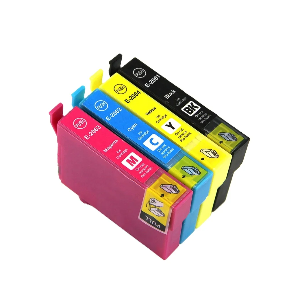 INK-TANK T206 T2061 T2062 T2063 T2064 T2071 Premium Color Compatible InkJet Ink Cartridge for Epson XP-2101 Printer
