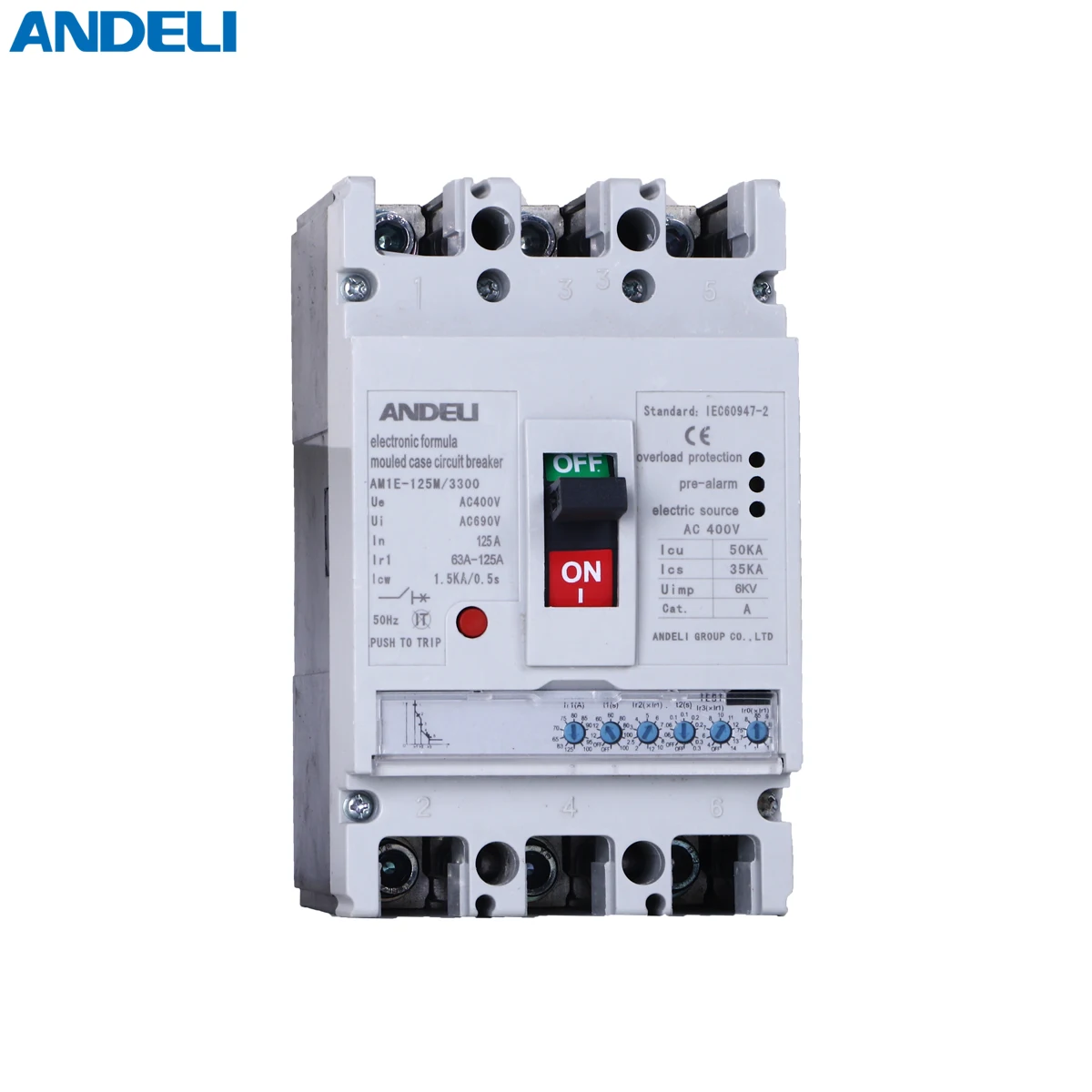  ANDELI AM1E-125/3300 32A 125A 16 20 25 32 40 50 60 70 80 90 100 125 amp home power автоматический