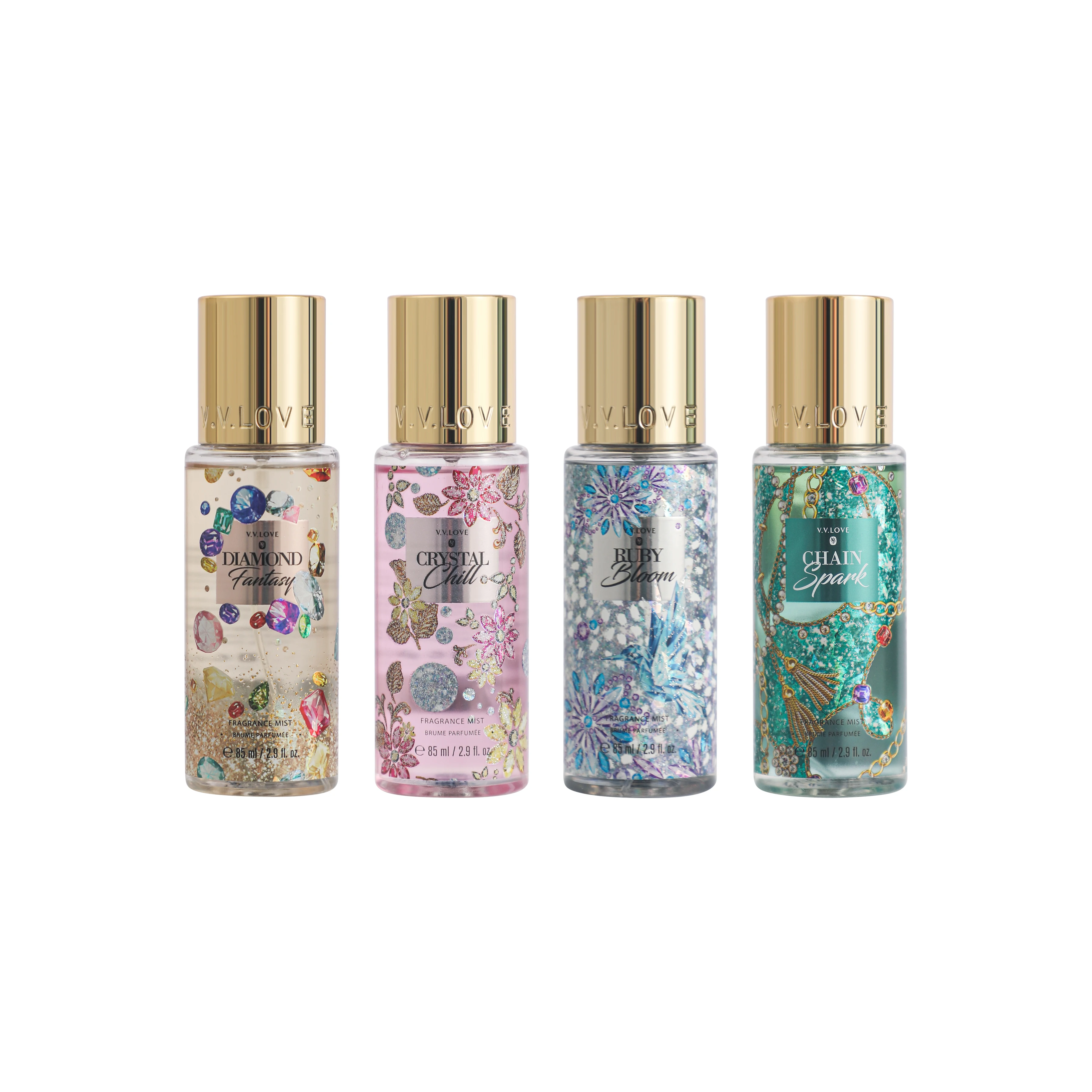 VL9058-33 2024 hot sale v.v.love mini size 85ml brume perfume body spray for man