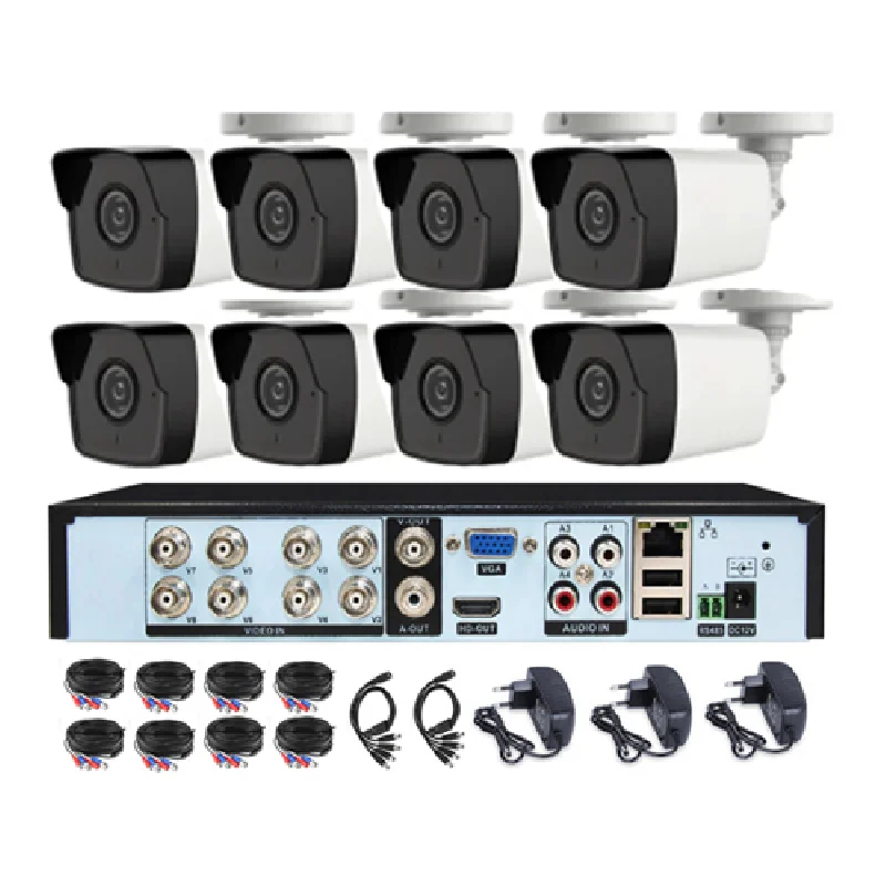 2MP 8CH JC 2020 Новый AHD cctv DVR камера система безопасности комплекты камер