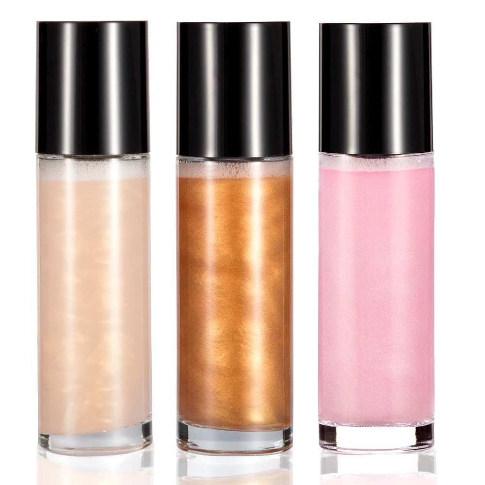 Professional Highlighter Makeup Private Label Cosmetics Foundation Makeup Liquid Highlighter Spray
