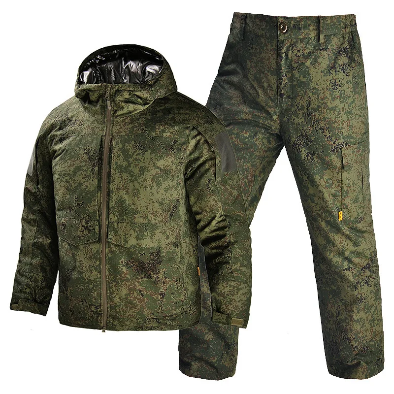 FJ002 heat reflecting hooded riding jacket tactical uniform tactic clothing uniform camouflage frog suit suit jacket men