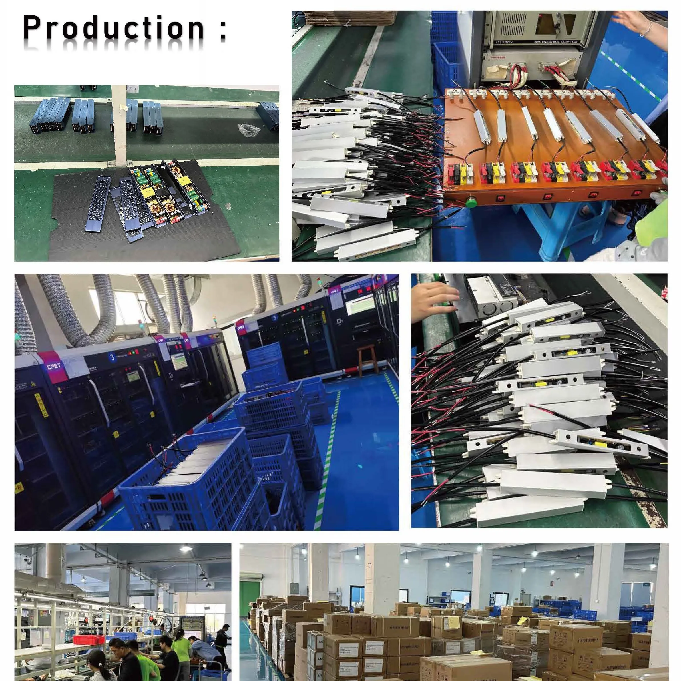 Hot Sales High PFC>0.95 12V 24V 36V 48V 60W 100W 250W 350W 500W led driver