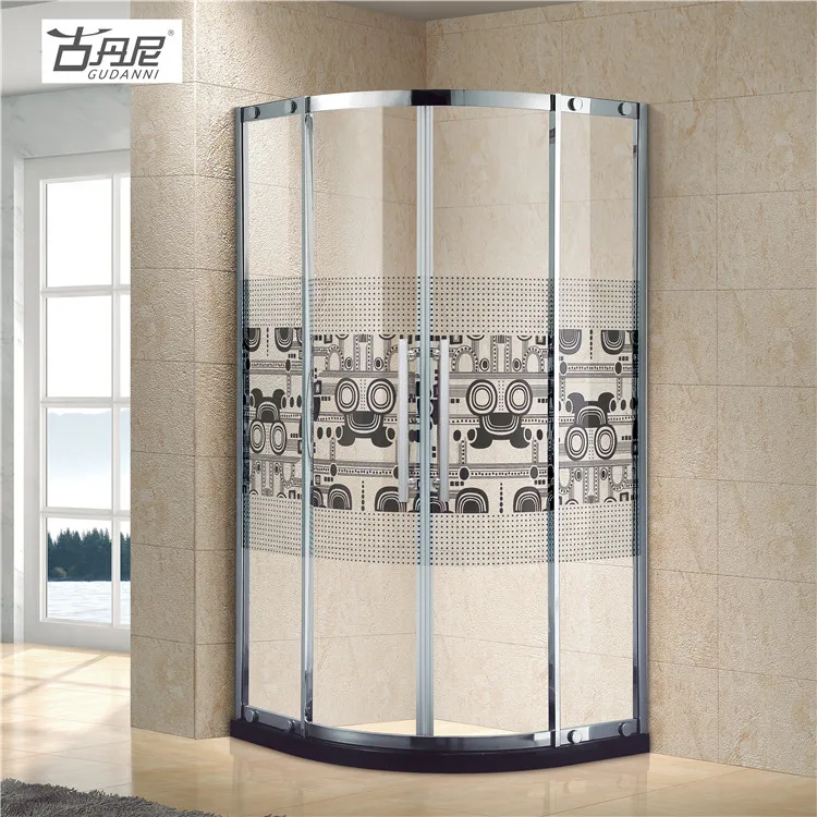Bathroom Designs Modern Sliding Glass  Shower Enclosure