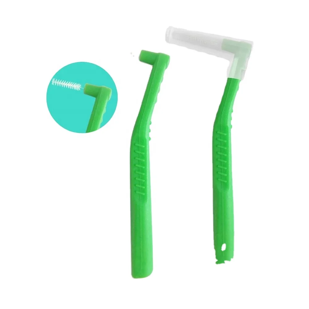 
CE Certificate OEM Pack L-shape Interdental Brush 