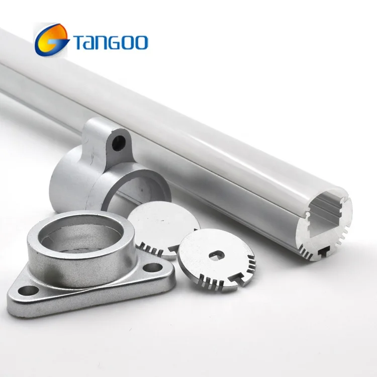 circle aluminum led profile channel , round led aluminum led channel for PCB or led strip light