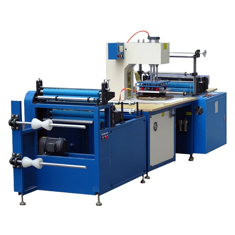 New fully automatic high frequency PVC bag making machine