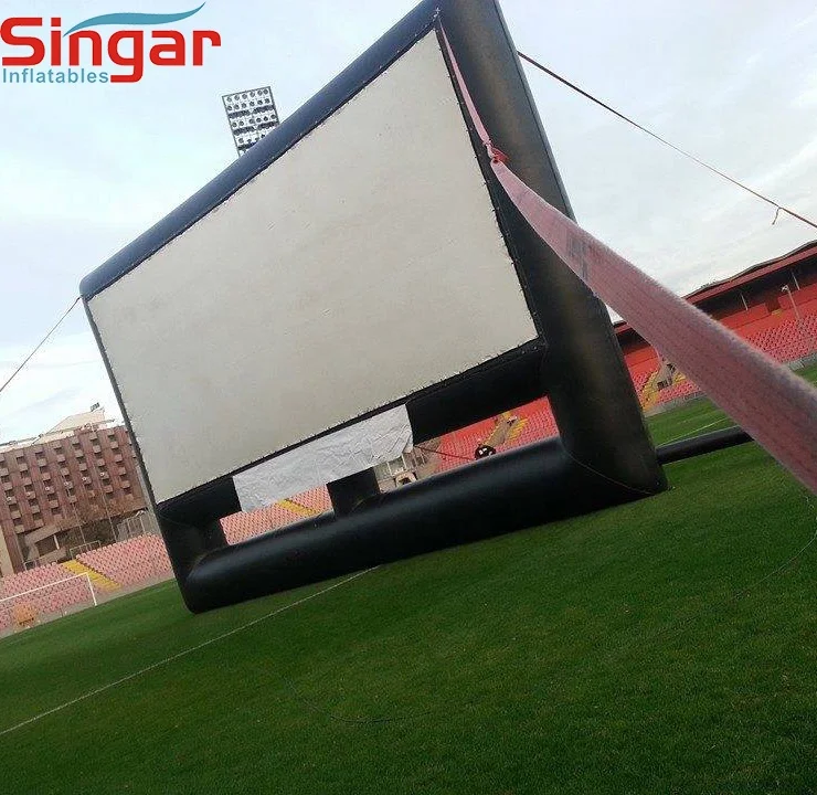 10x5.6m Advertising inflatables outdoor movie screen cinema 33ft outdoor
