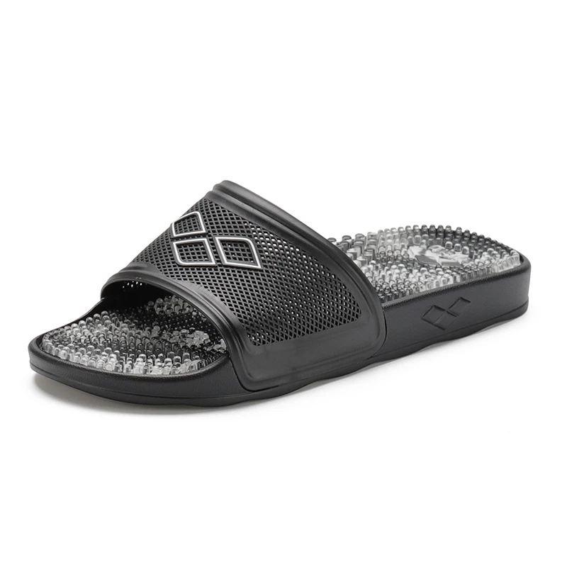 Henghao New Customized Massage Slipper Acupuncture Shoes Custom Sports Slippers Height Increasing Slippers Casual For Men