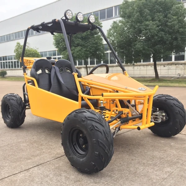 110/125cc automatic 4 stroke  go kart for kids gas 2 seat dune buggy for kids