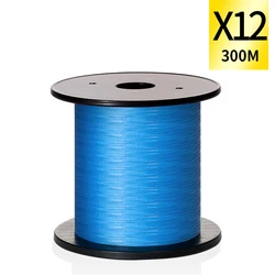 Factory 12x High Tensile Strength Braid Pe Line For Fishing