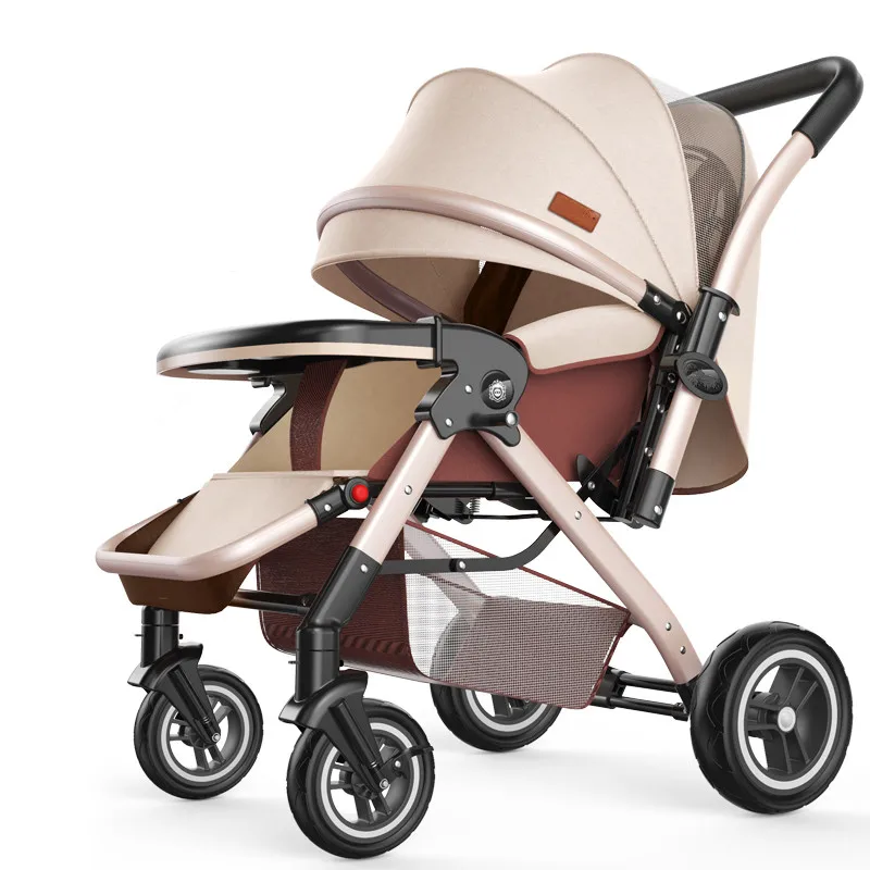 Most Popular compact baby stroller strong iron frame customize brand baby stroller with wheels and chair stroller pram