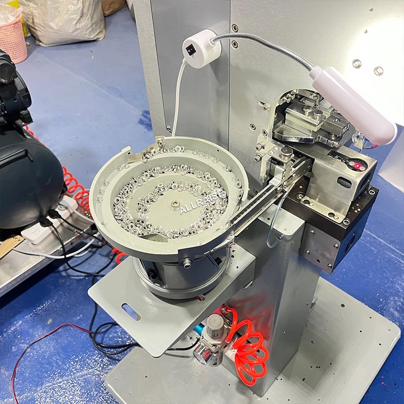 Sewing Eyelet Punching Machine Automatic Gasket Air Eye Snap button machine for Cloth Two-Disc Buttonhole Machines