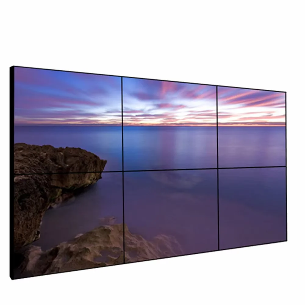 2 X 3 Video Wall Digital Signage 49 Inch 3.5mm Lcd Advertising Equipment Digital Signage Dispenser Advertising Balloon