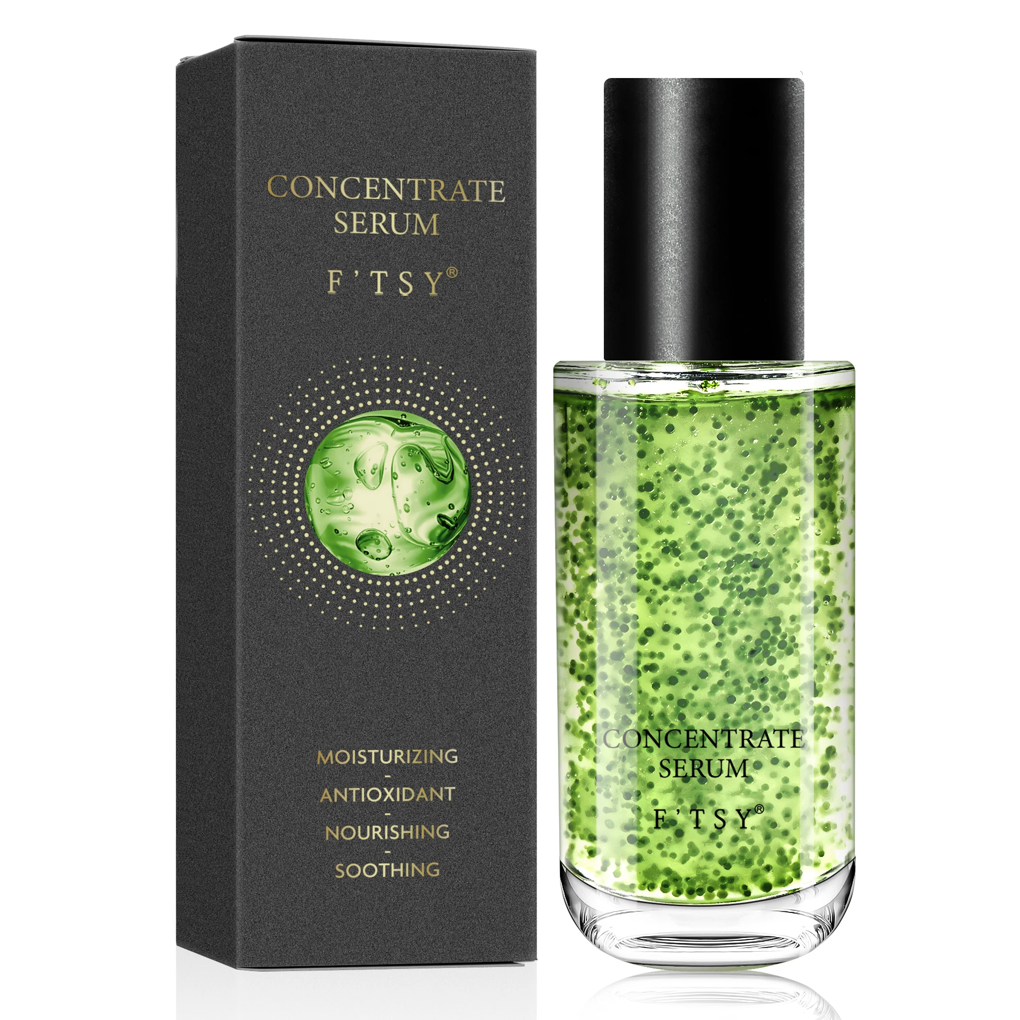 Private Label Top Quality Luxury Resurrection Plant Niacinamide Antioxidants Anti Aging Wrinkle Concentrate Face Serum