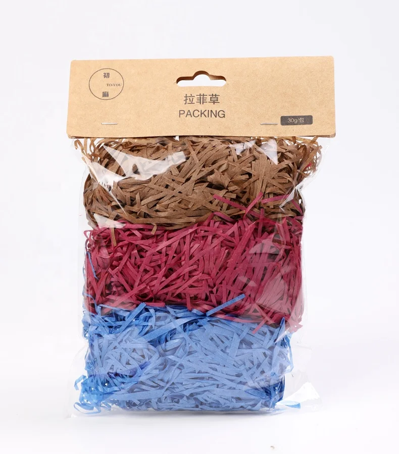 
Custom Made Colorful Filling Shredded Paper Crinkle Shredded Paper Wrapping Paper 