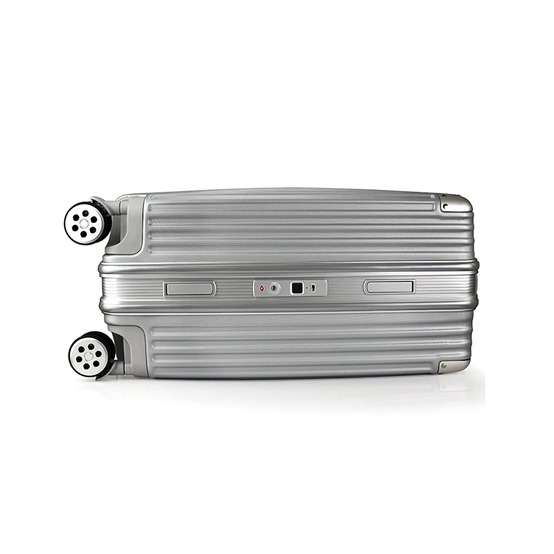 Professional TSA Fingerprint Lock Travel Hand Suitcase Manufacture Aluminum Custom Design Luggage with 360 Degree Wheel