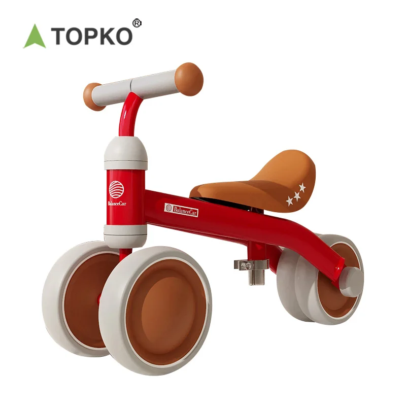 TOPKO Professional Manufacture balance bike 3 wheel baby walker Pedalless balance bike