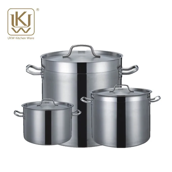 60qt глубокая кастрюля из нержавеющей стали с полным набором