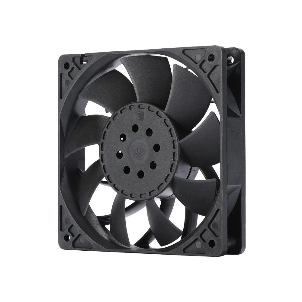 120X120X25MM 1225 6000RPM Cooler 12V DC Axial vertical flow Server cpu dc axial cooling Fan