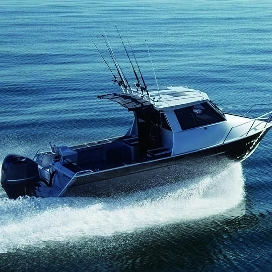 Рыболовная лодка с монокорпусом, Модель B, 25 футов (7,5 м)