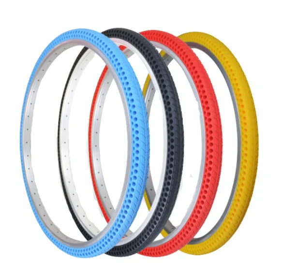 Manufacturer Colored Bicycle Tire 16x1-3/8 Bike Tyre Bicycle Spare Parts Electric Mountain Bike Tire