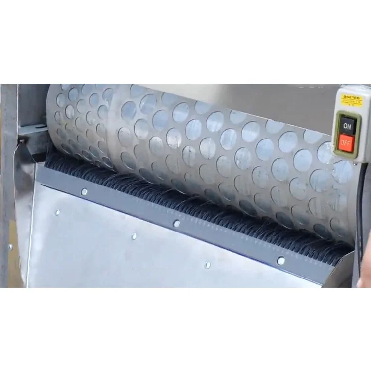 fresh mushroom agaricus stem stipe removing cutter machine / Mushroom destemmer stem cutter