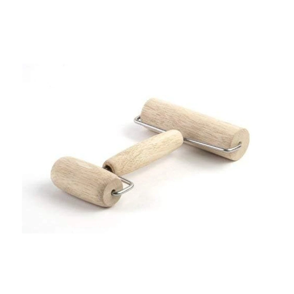 Factory Wholesale Beech Wood Pastry Pizza Rolling Pin For Home Kitchen Baking Pizza Dough Roller